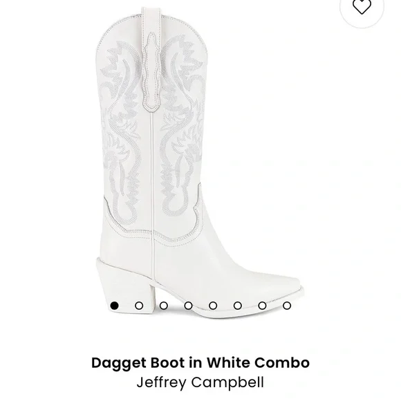 BRAND NEW Dagget Boot in White Combo
Jeffrey Campbell NWT - Picture 1 of 11